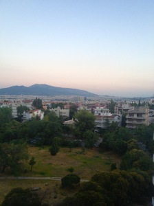 View from hospital room